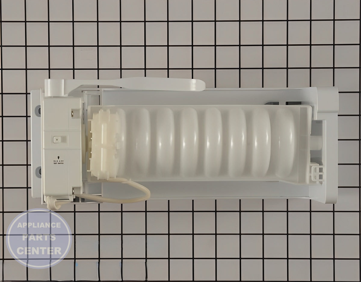 SAMSUNG REFRIGERATOR ICE MAKER ASSEMBLY DA97-08059A - Main view showing efficient ice production for Samsung models
