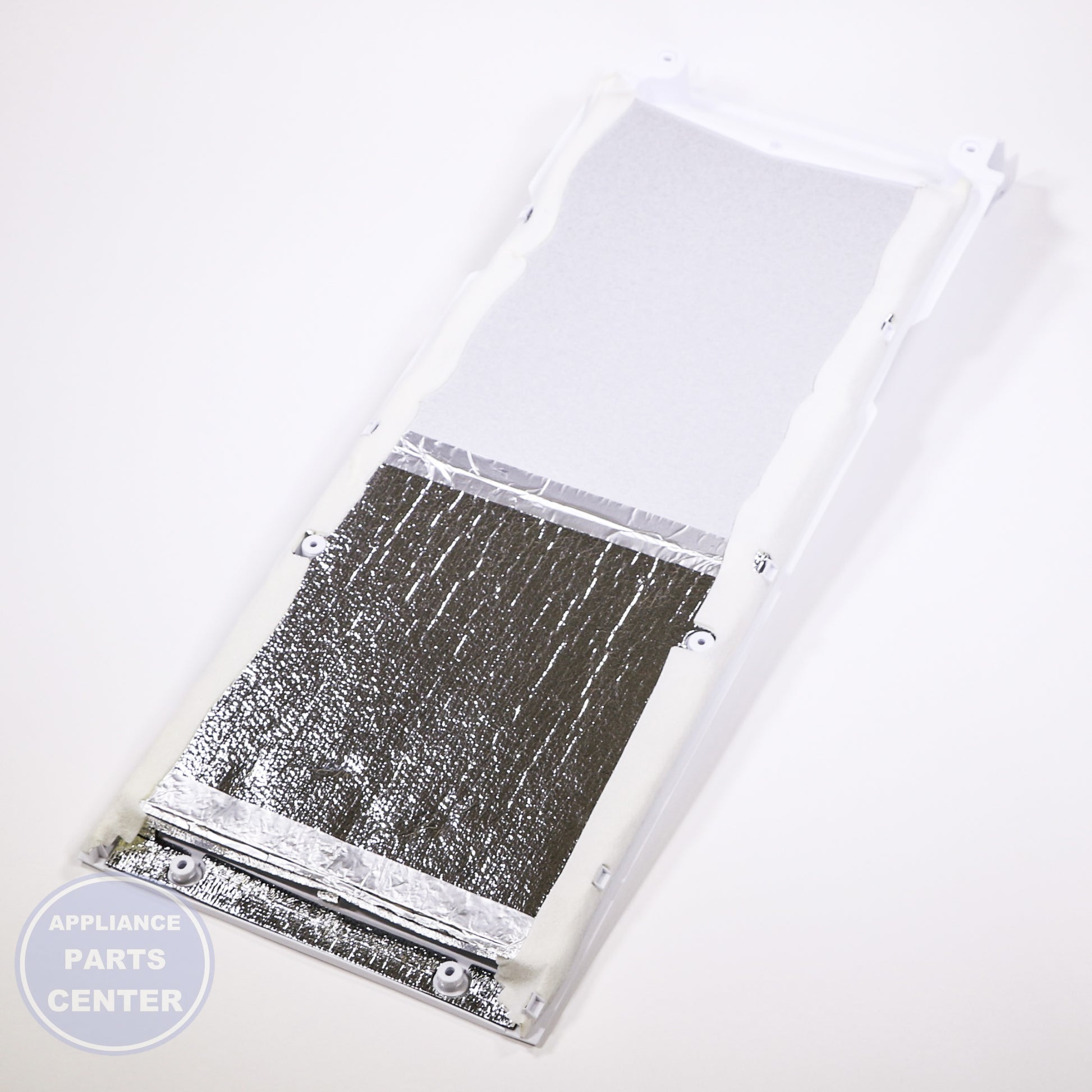ASSY COVER EVAP-FRE FRONT;SSEDA, VALUE,W DA97-08063B - Detailed view of SAM fridge cover technical details