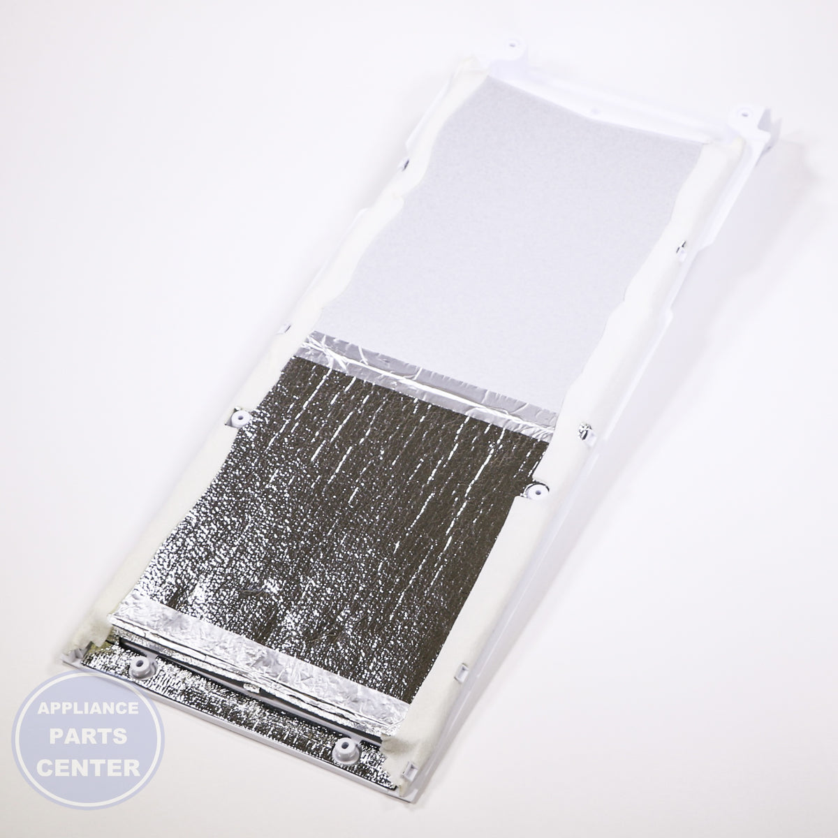 ASSY COVER EVAP-FRE FRONT;SSEDA, VALUE,W DA97-08063B - Detailed view of SAM fridge cover technical details