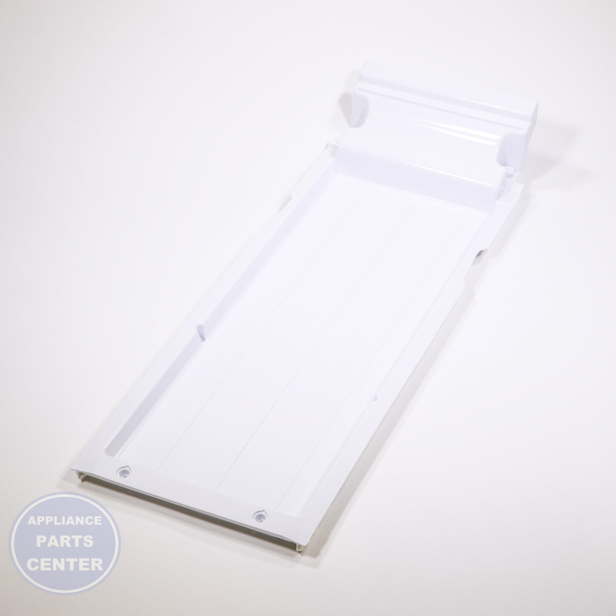 ASSY COVER EVAP-FRE FRONT;SSEDA, VALUE,W DA97-08063B - Side view with specific measurements and specs