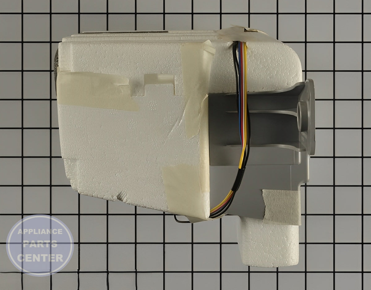 Samsung Refrigerator Damper Assembly DA97-08318B - Installation in specific Samsung model showing key mounting points