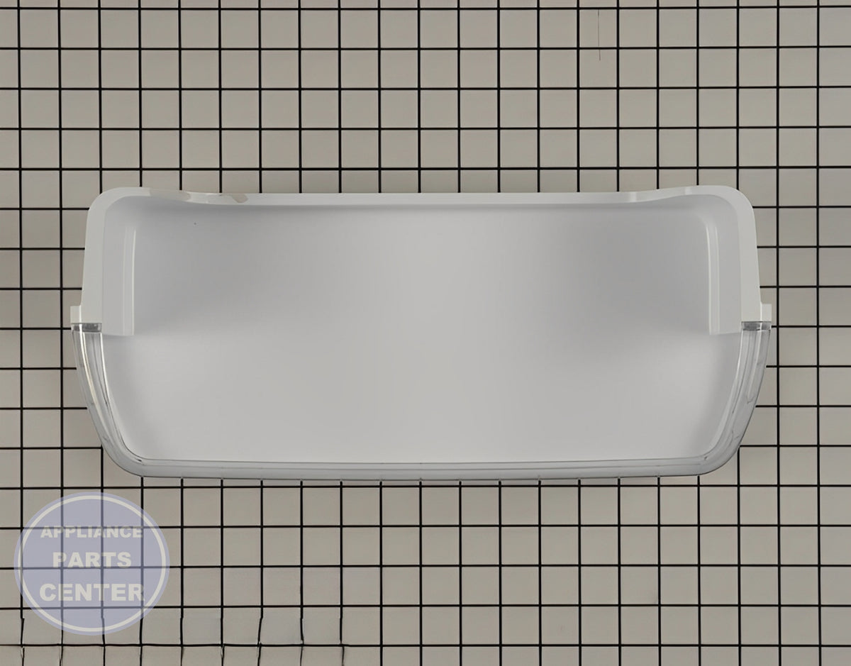 Samsung Refrigerator Upper Door Shelf Bin Guard DA97-08348A - Main view showing secure organization for SMG models