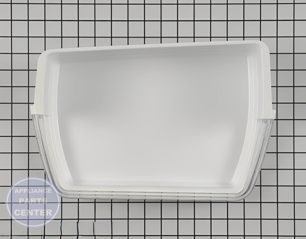 SAMSUNG REFRIGERATOR DOOR BIN GUARD ASSEMBLY DA97-08406A - Main view showing sturdy storage for SMG models