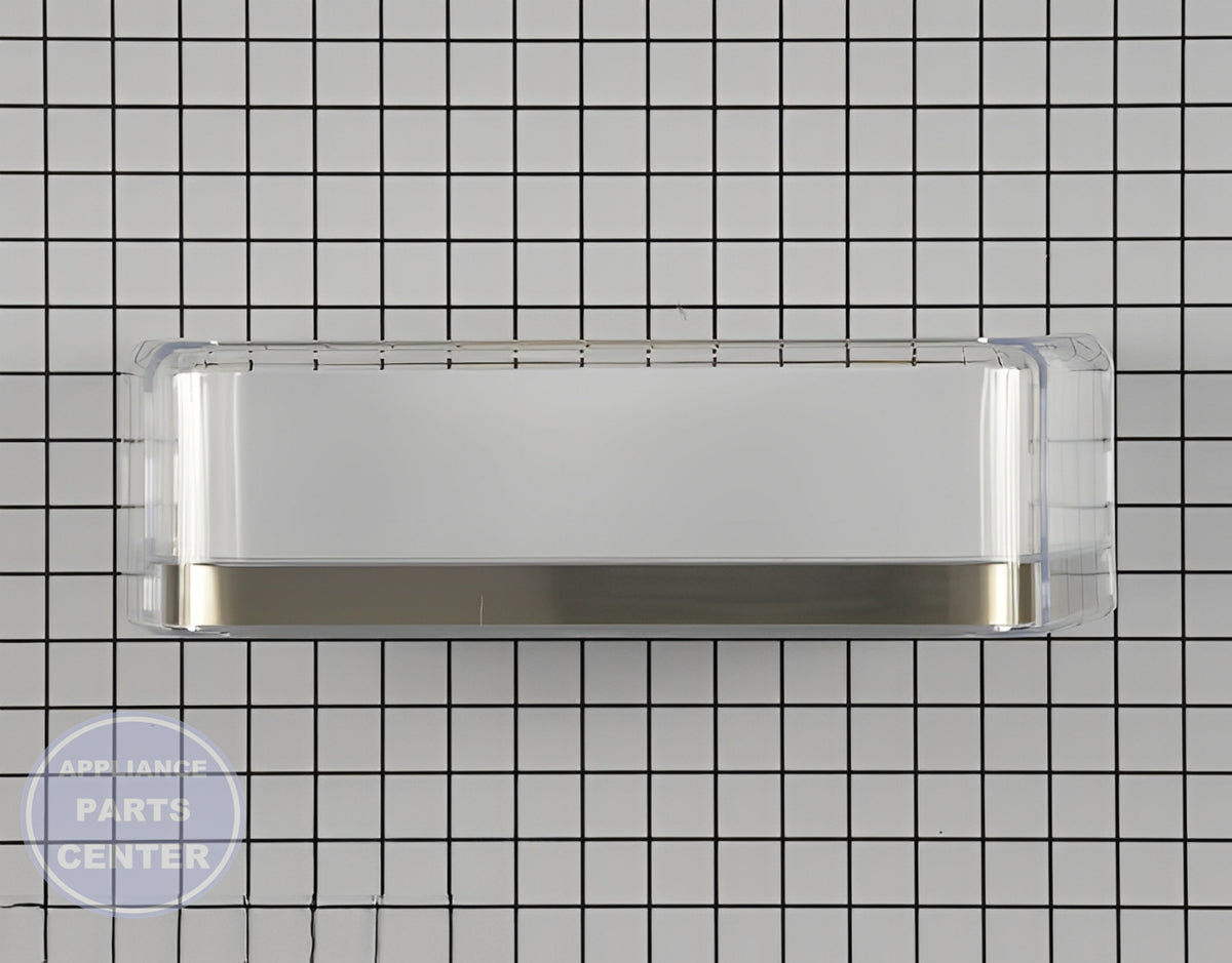 SAMSUNG REFRIGERATOR DOOR BIN GUARD ASSEMBLY DA97-08406A - Detailed view of shelf support assembly