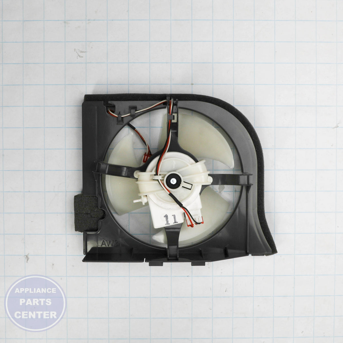 Samsung ASSY SUPPORT-CIRCUT MOTOR;POLARIS DA97-08462G - Installation in SAM Refrigerator showing key mounting points