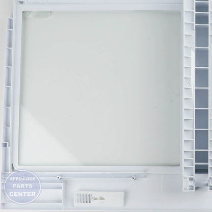ASSY COVER VEG-REF;AW3- FACE LIFT,ASSY,C DA97-08511D - Side view with precise measurements