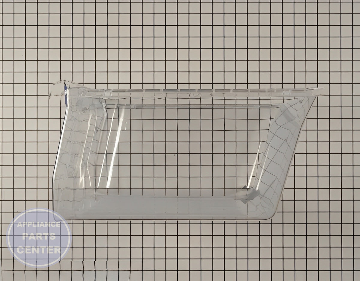SAMSUNG REFRIGERATOR UPPER VEGETABLE CASE ASSEMBLY DA97-08693B - Detailed view of durable construction