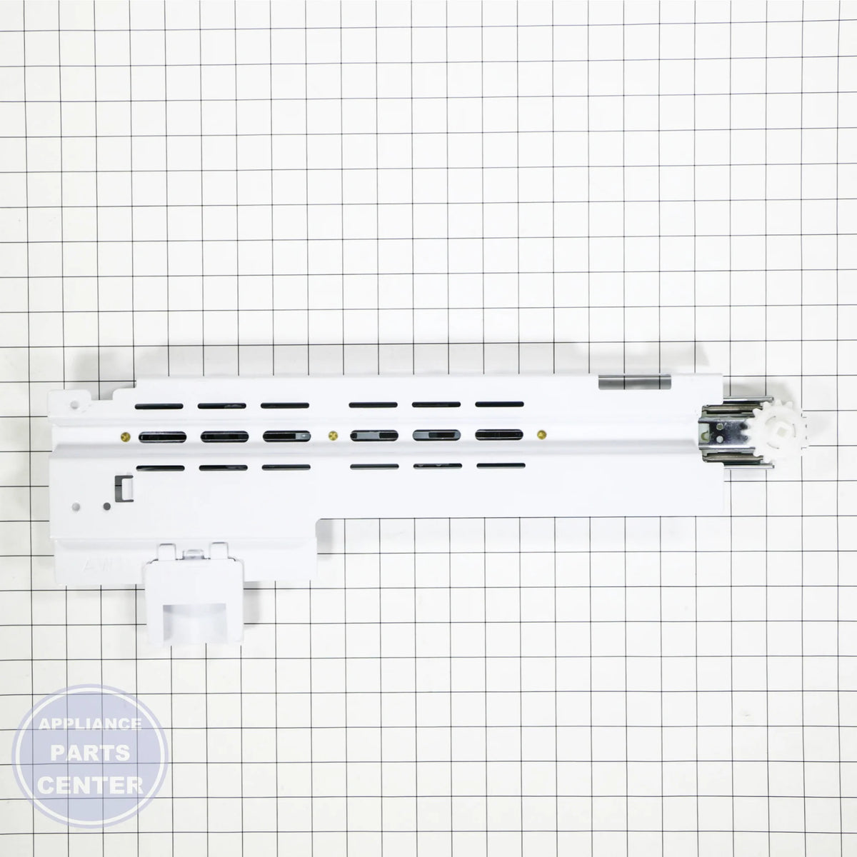 SAM ASSY RAIL-SLIDE LOW L;AW1,STS430 DA97-08805B - Installation in [specific model] showing key mounting points