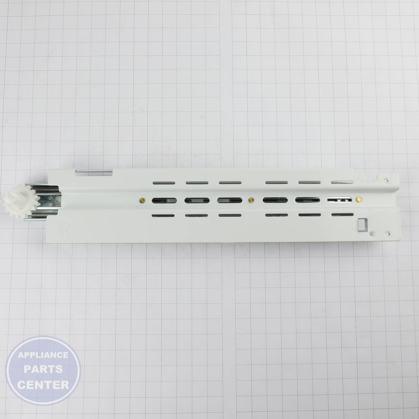 SAM ASSY RAIL SLIDE-LOW RIGHT DA97-10595E - Installation in SAM model revealing key mounting points