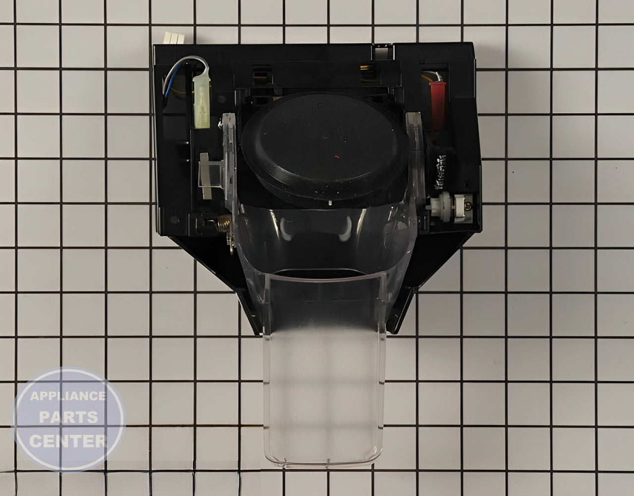 Dispenser Lever DA97-12095A - Detailed view of precise installation details