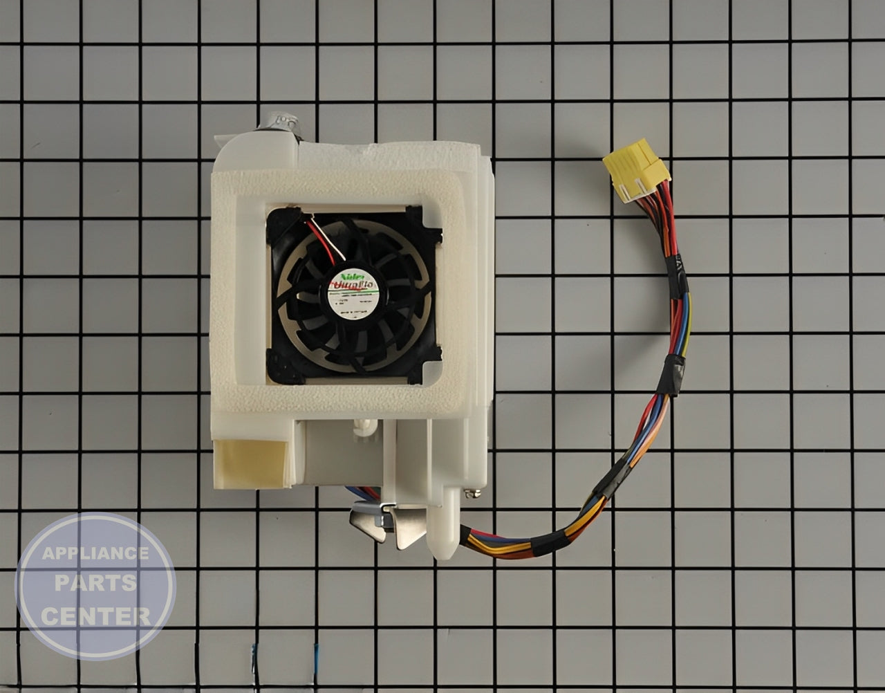 Samsung Refrigerator Ice Maker Auger Motor Case Assembly DA97-12540G - Main view showing efficient ice production for SMG Refrigerator