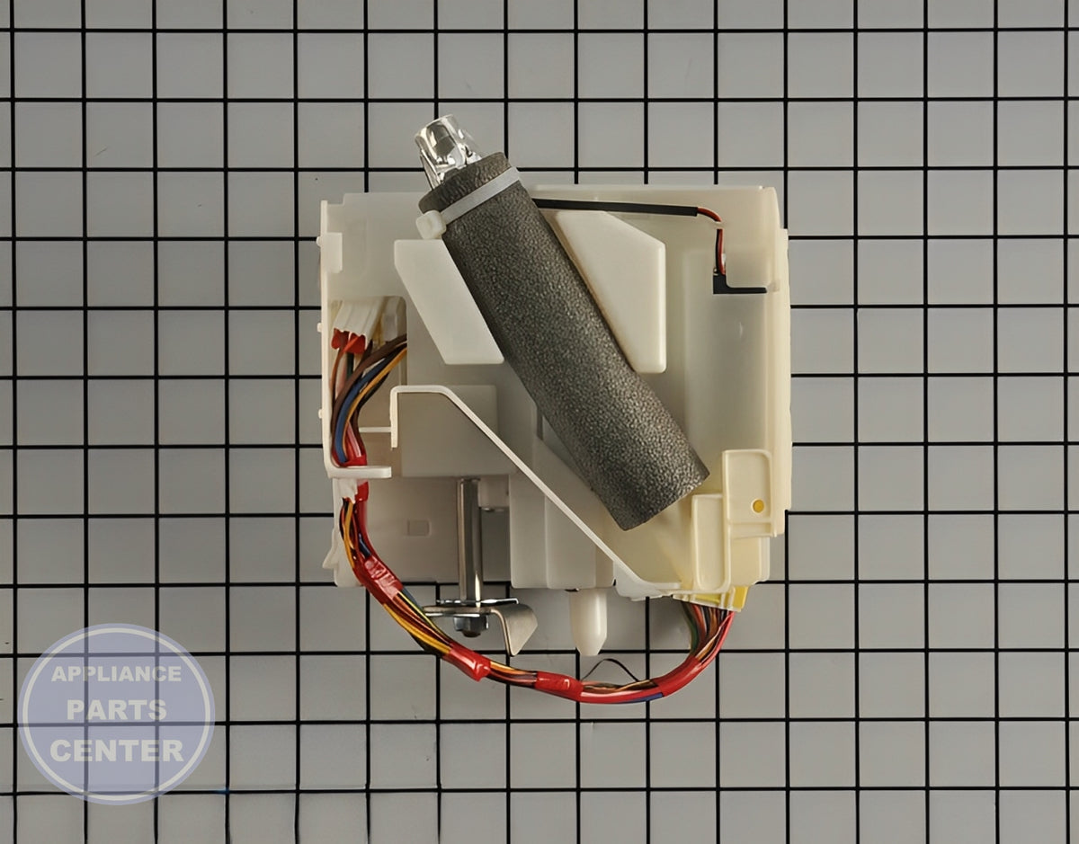 SAMSUNG REFRIGERATOR AUGER MOTOR CASE ASSEMBLY DA97-12540K - Installation in SMG model showing key mounting points