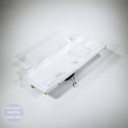 ASSY COVER EVAP-FRE COVER EVAP MODULE;AW DA97-12617A - Side view with specific measurements