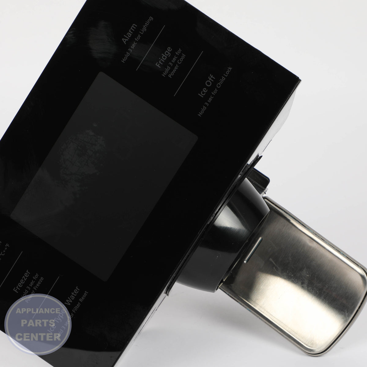 SAM ASSY COVER DISPENSER DA97-12675Q - Installation in SAM model displaying key mounting points