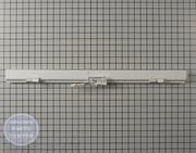 SAMSUNG REFRIGERATOR FRENCH DOOR SUPPORT MULLION FLAPPER DA97-12684D - Main view showing mullion flapper support for specific models
