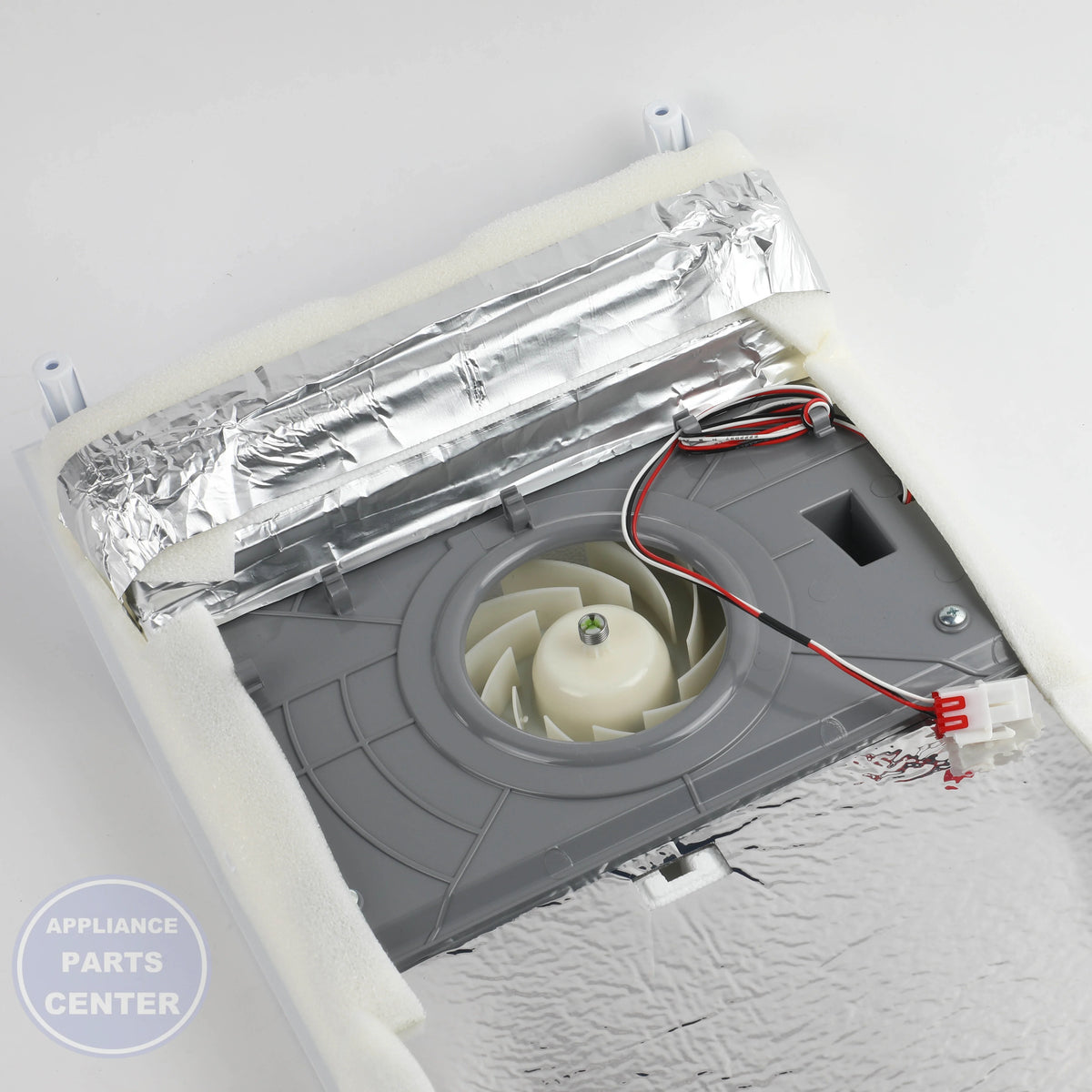 ASSY COVER EVAP-FRE;GGH ENERGY,PP,COOL W DA97-12709A - Detailed view of energy-efficient technical design