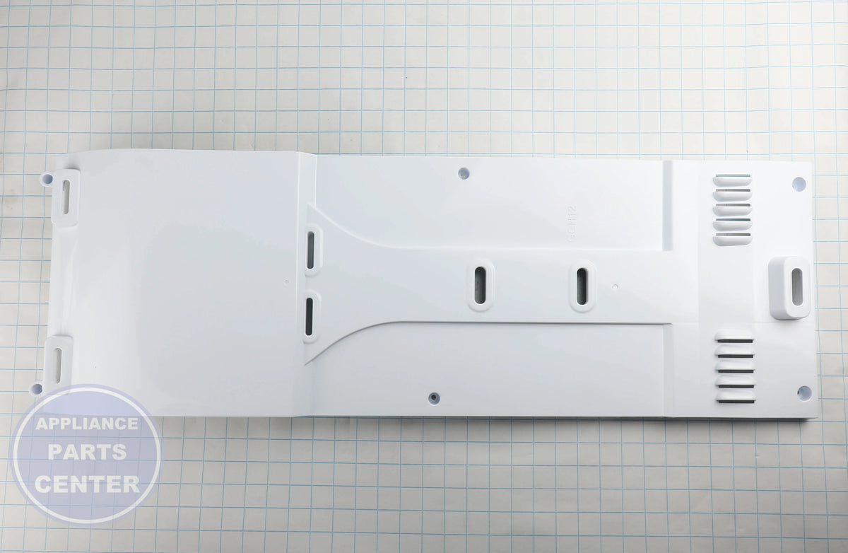 Samsung ASSY COVER EVAP-FRE;GGH ENERGY,PP,COOL W DA97-12709A - Installation in SAM Refrigerator showing key mounting points