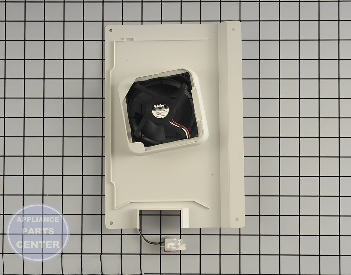 SAMSUNG REFRIGERATOR EVAPORATOR FAN MOTOR ASSEMBLY DA97-12815B - Main view showing efficient airflow circulation for SMG Refrigerator models