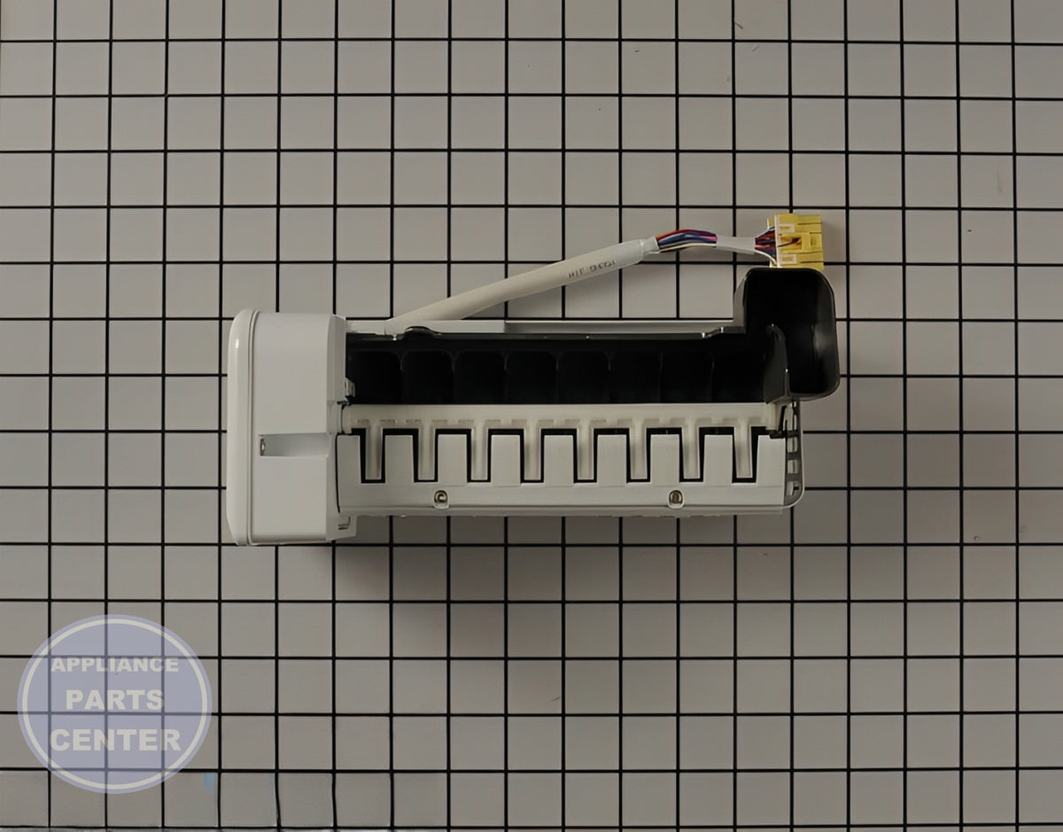 Samsung Refrigerator Ice Maker Assembly DA97-13415B - Main view showing efficient ice production for specific models