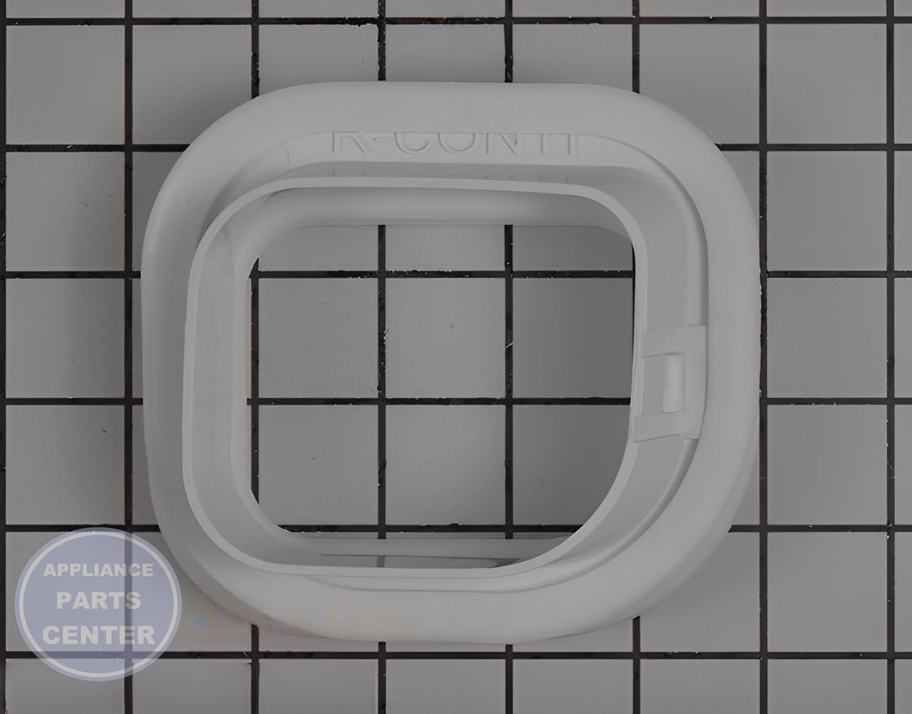 Dispenser Cap DA97-13431A - Side view with X inches diameter