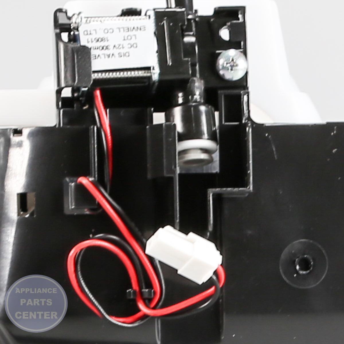 SAM ASSY CASE ICE ROUTE;AW4-4D,-,DC VALVE DA97-13829A - Installation in specific SAM model showing key mounting points