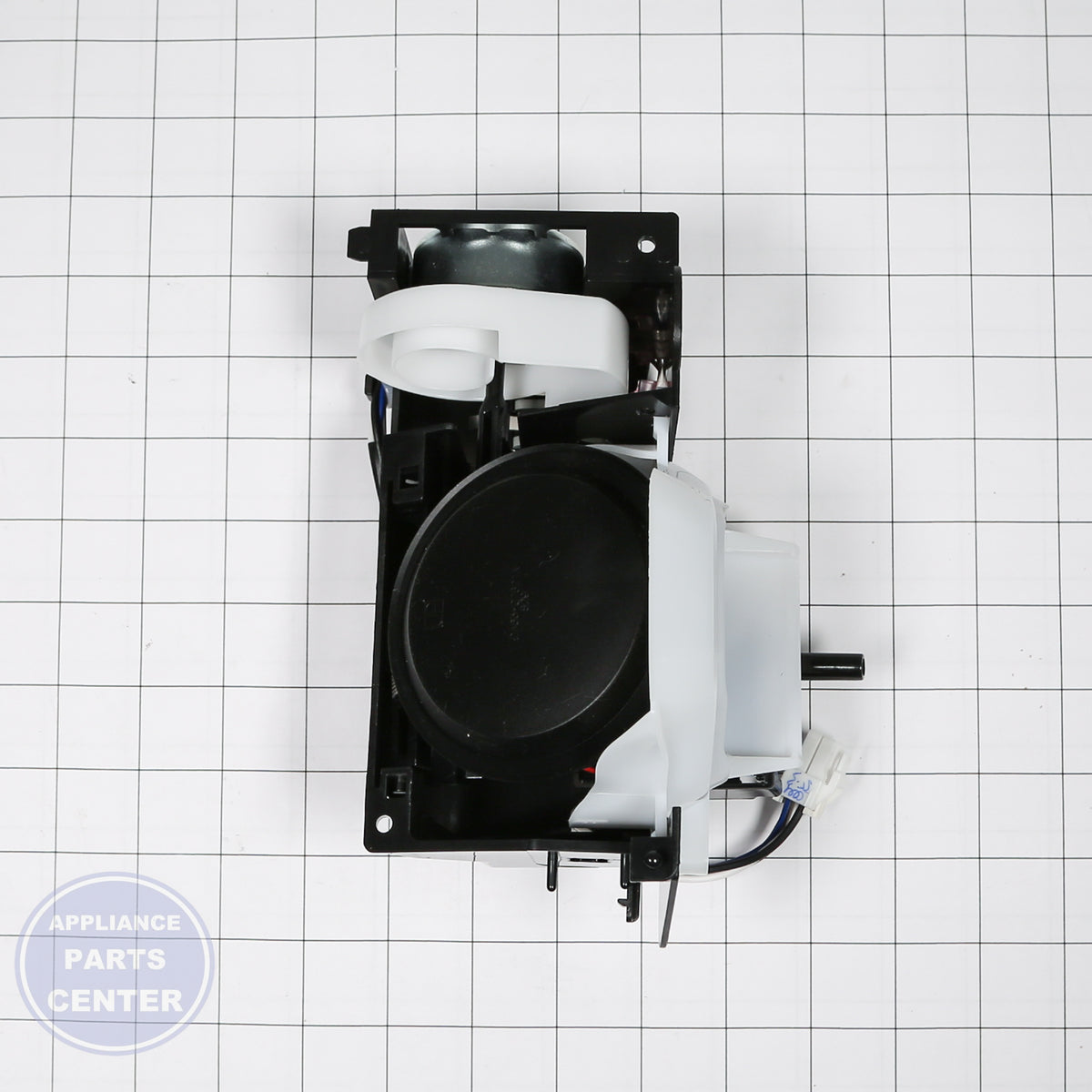 SAM ASSY CASE ICE ROUTE;AW4-4D,-,DC VALVE DA97-13829A - Installation in specific SAM model showing key mounting points