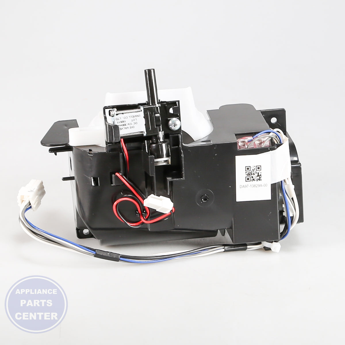 SAM ASSY CASE ICE ROUTE;AW4-4D,-,DC VALVE DA97-13829A - Installation in specific SAM model showing key mounting points
