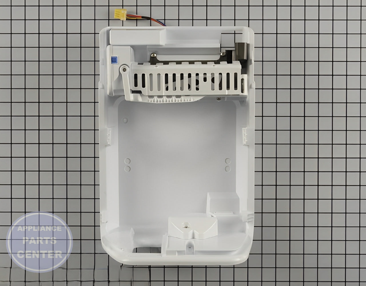 SAMSUNG REFRIGERATOR INDOOR ICE MAKER ASSEMBLY DA97-14253A - Main view showing ice production capacity for Samsung models