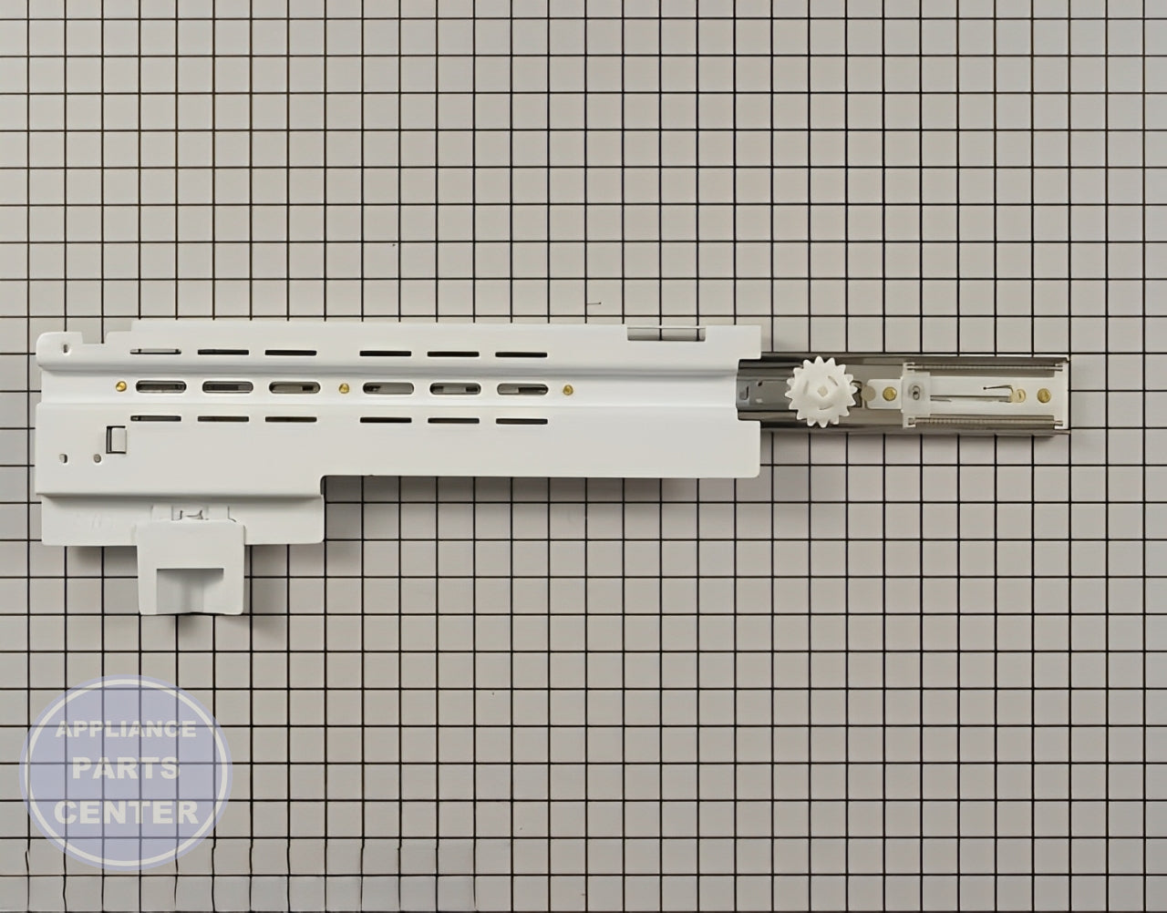 Samsung Drawer Slide Rail DA97-14382A - Main view showing sturdy support for Samsung models