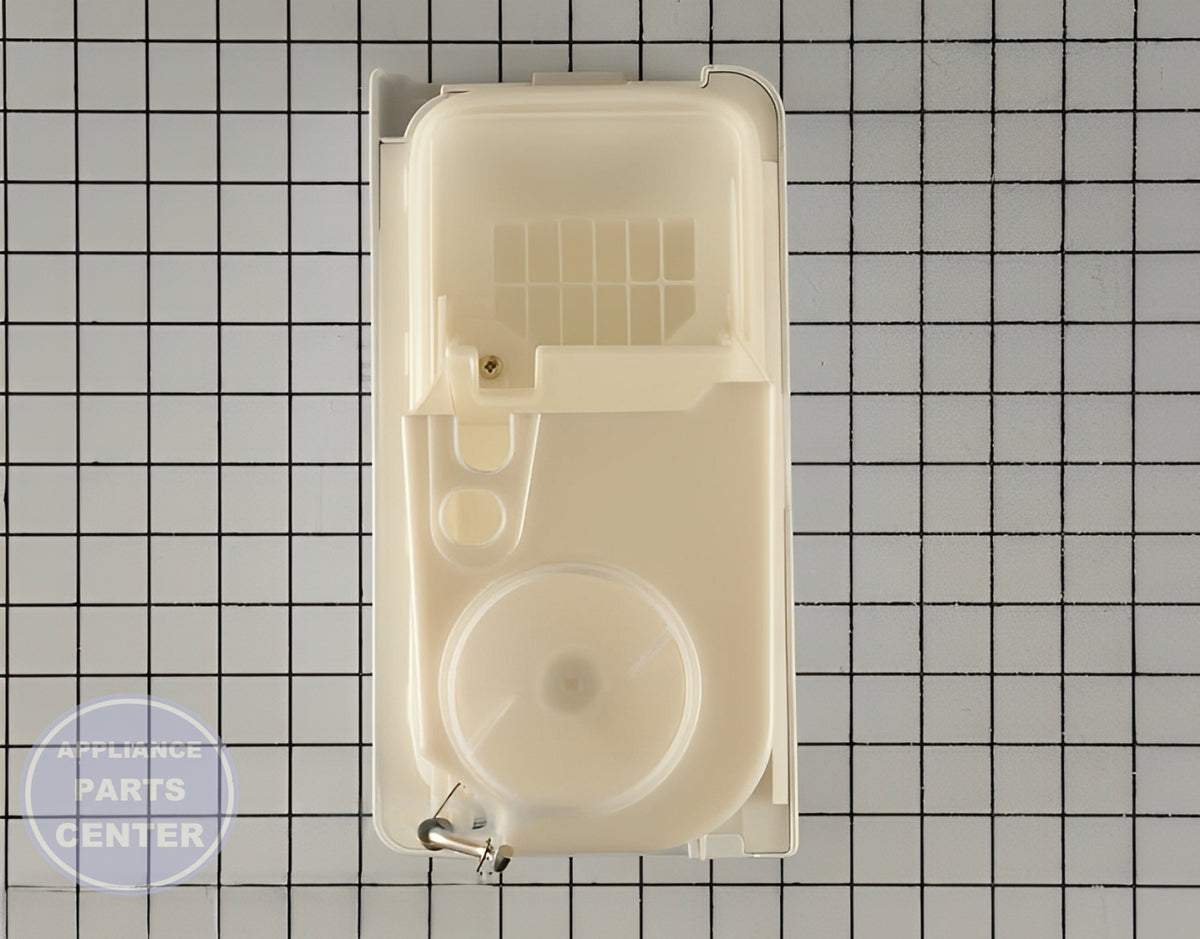 Samsung Refrigerator Ice Bucket Tray Container DA97-14504C - Side view with 3 lbs ice capacity