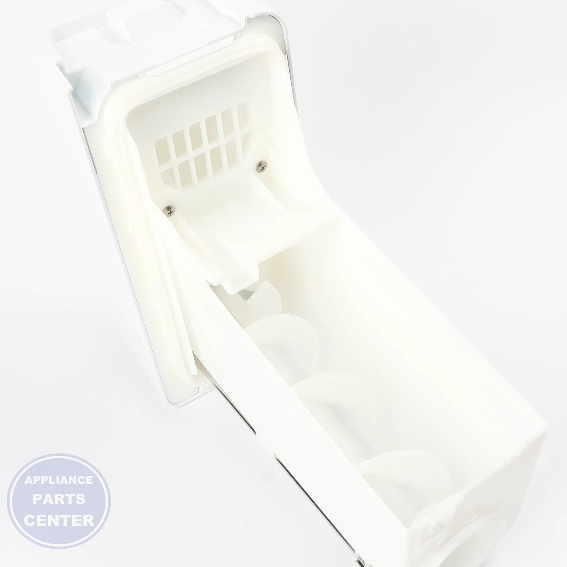 SAM ASSY TRAY ICE;RF9900JC, HOT STAMPING - Main view showing efficient ice storage for SAM RF9900JC model