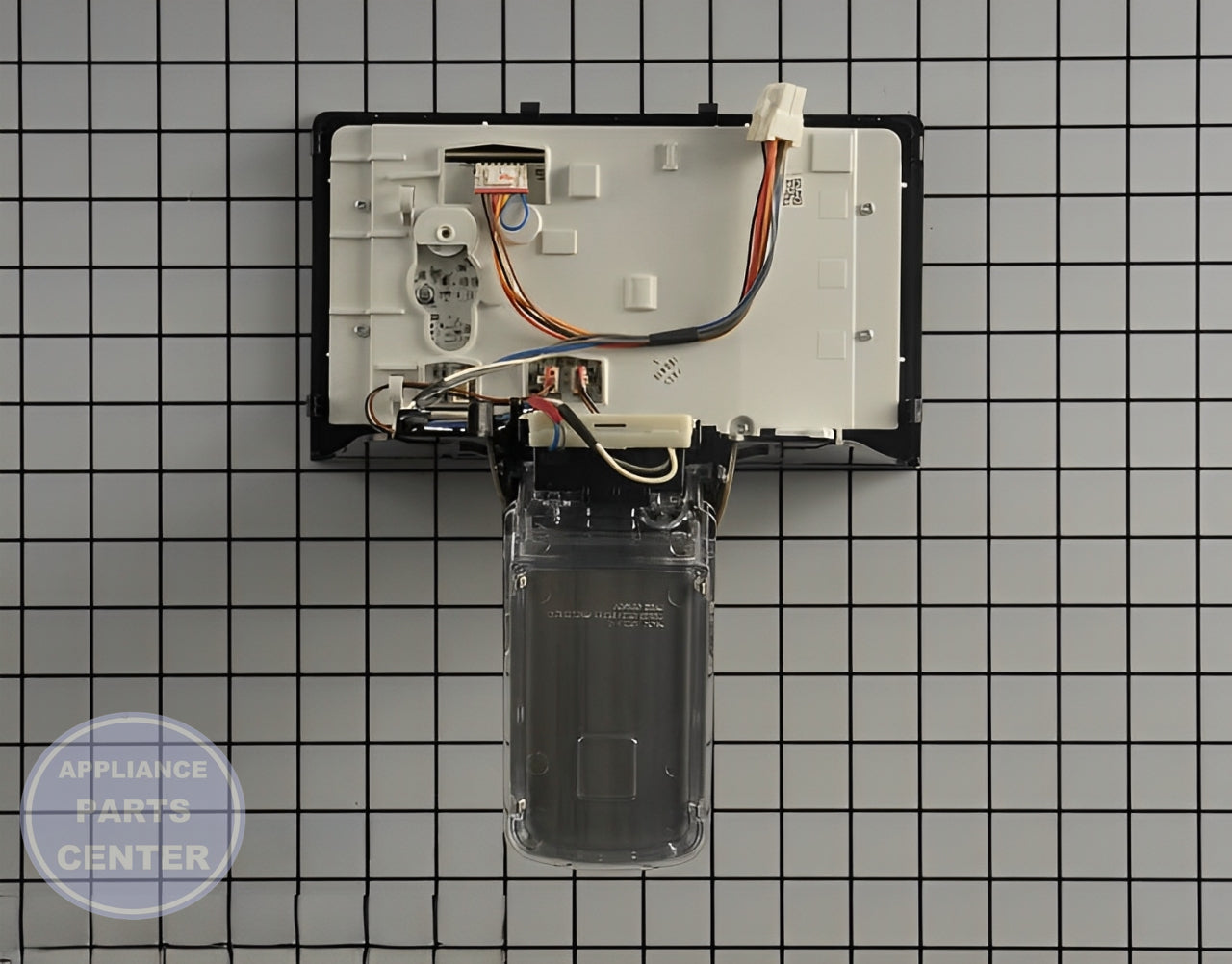 SAM Refrigerator ASSY COVER DISPENSER;FSR,ICE BLUE DA97-14704A - Installation in RS25H5111SR showing mounting points