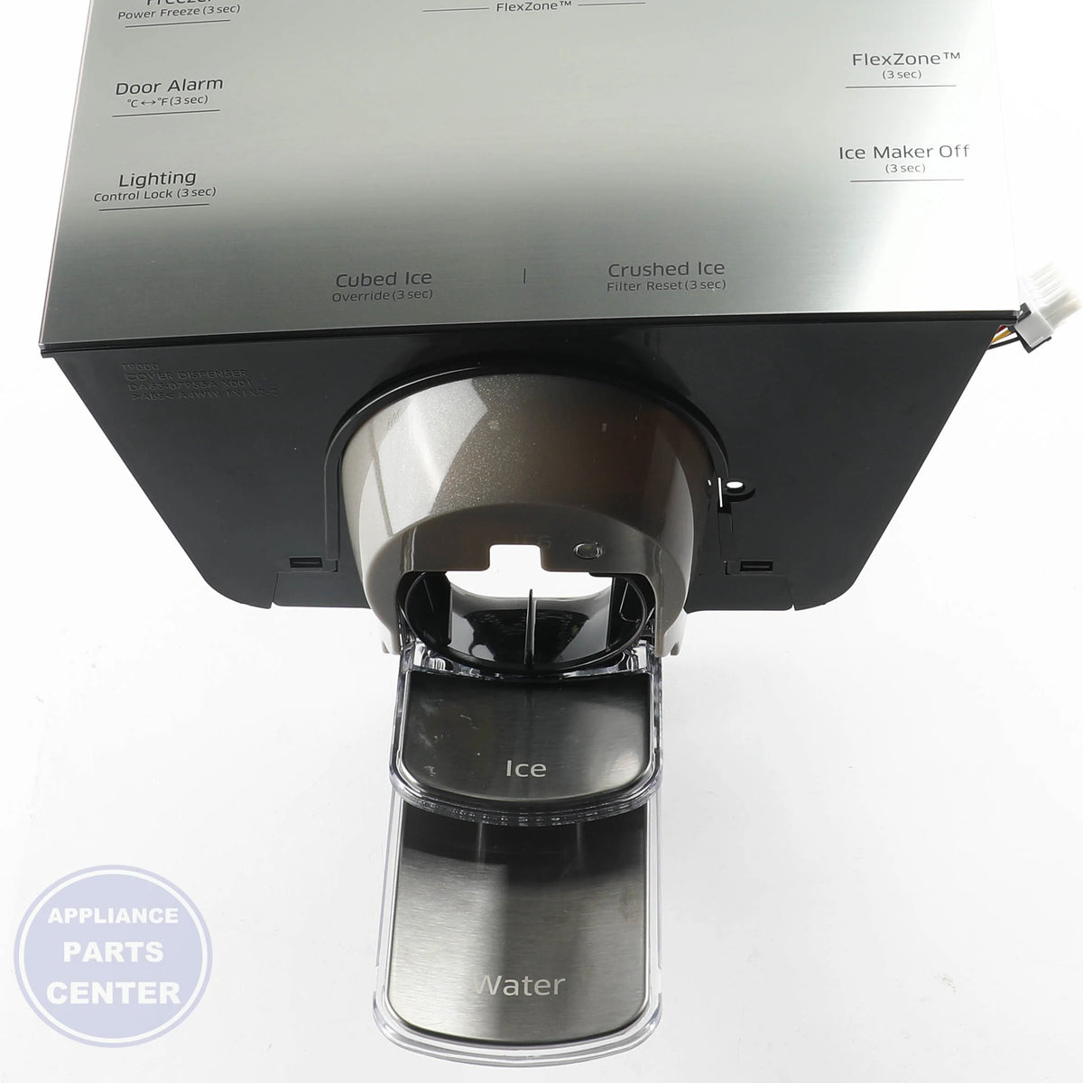 SAM ASSY COVER DISPENSER;NEW T9000,DISPENSER DA97-15112E - Main view showing precise dispensing functionality for SAM T9000 models