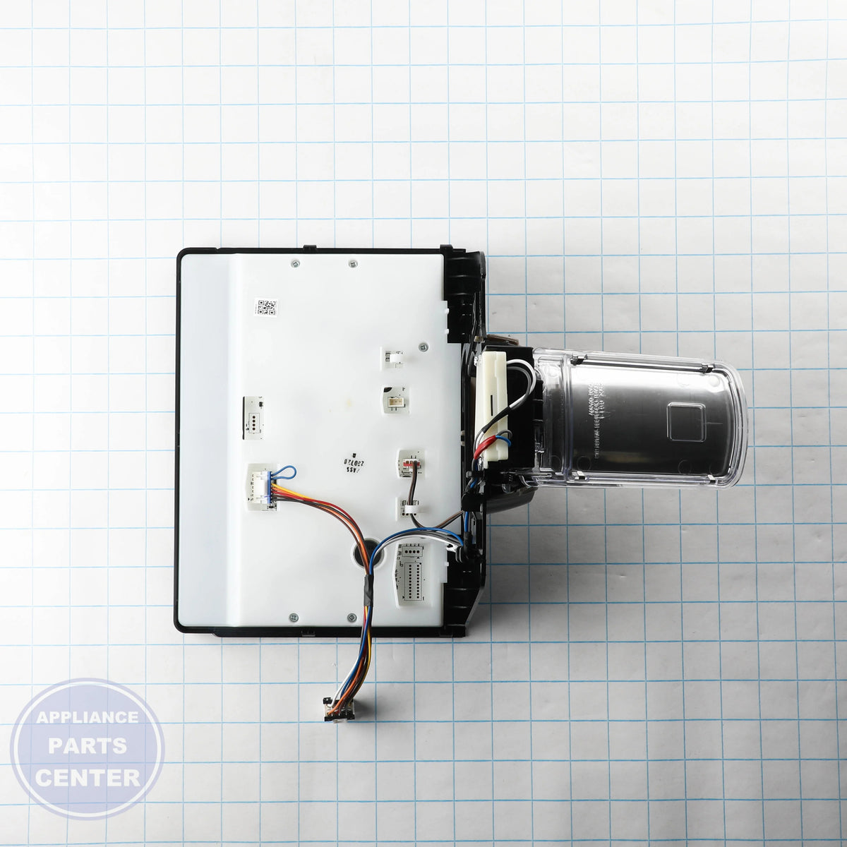SAM ASSY COVER DISPENSER;NEW T9000,DISPENSER DA97-15112E - Installation in SAM T9000 displaying key mounting points