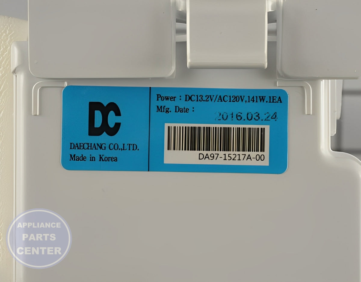 Samsung Refrigerator Ice Maker Assembly DA97-15217D - Main view showing easy installation for various Samsung models