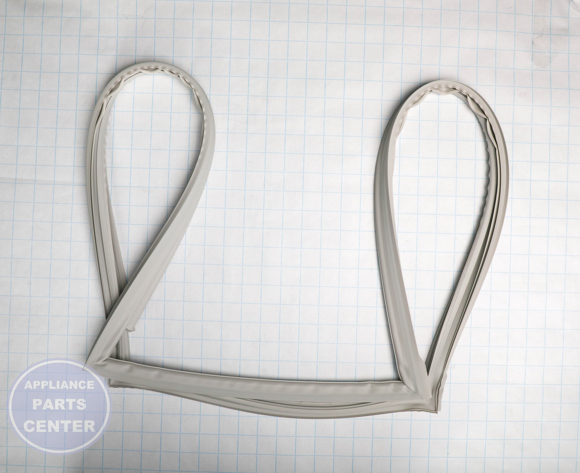 ASSY GASKET-REF;RF-9900H,GRAY DA97-15249A - Side view with precise measurements