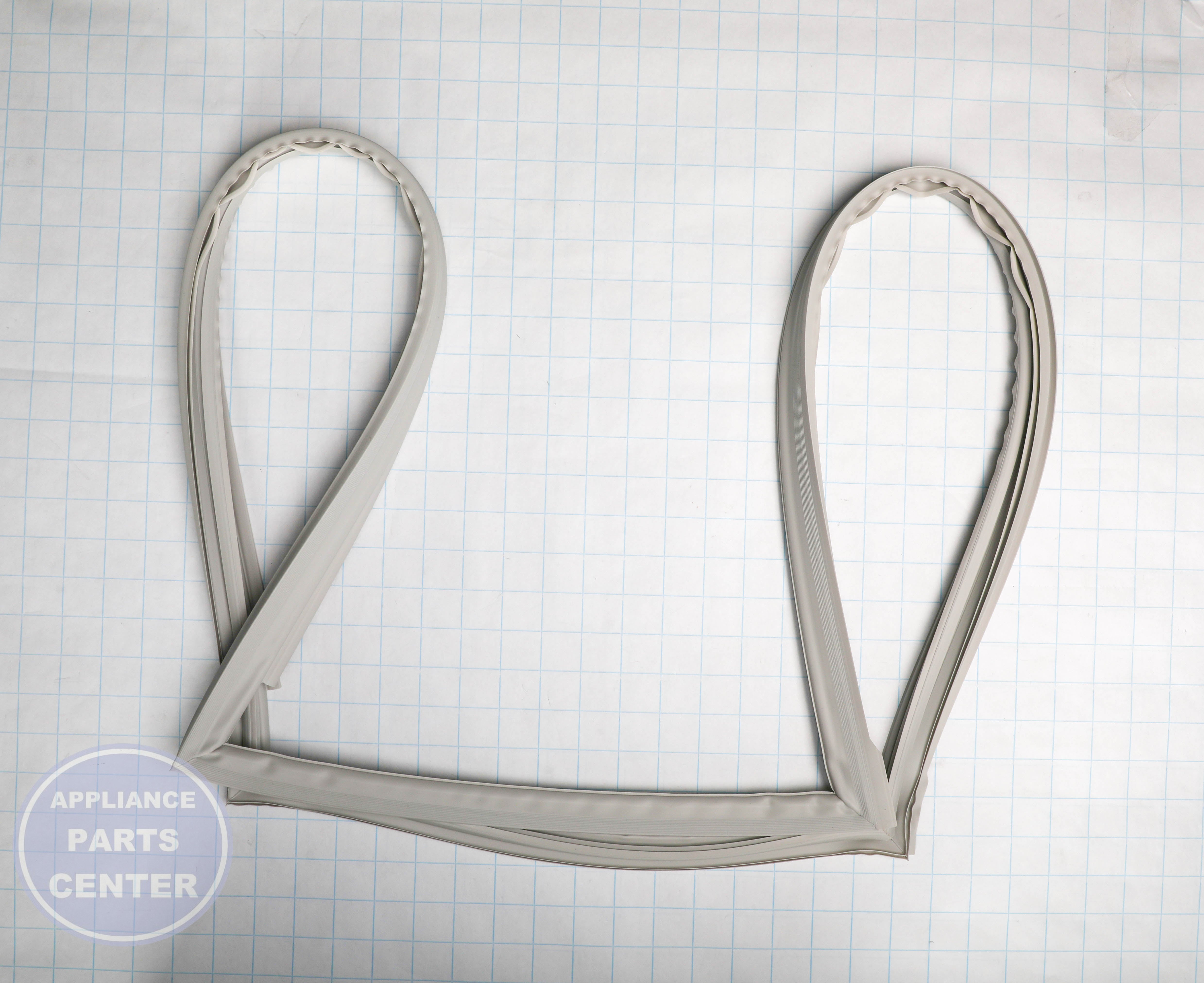 ASSY GASKET-REF;RF-9900H,GRAY DA97-15249A - Side view with precise measurements