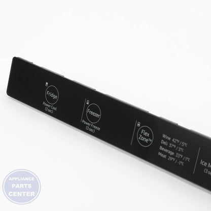 SAM ASSY COVER CONTROL;RF8000MC,BLACK CAVIAR - Installation in RF8000MC model showing key mounting points