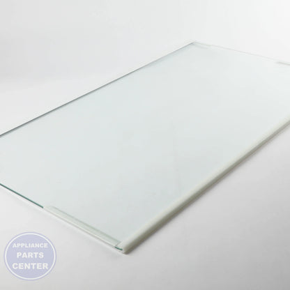 ASSY SHELF GLASS-REF;RT6500M,21CU - Side view with 24.5" x 12.5" measurements