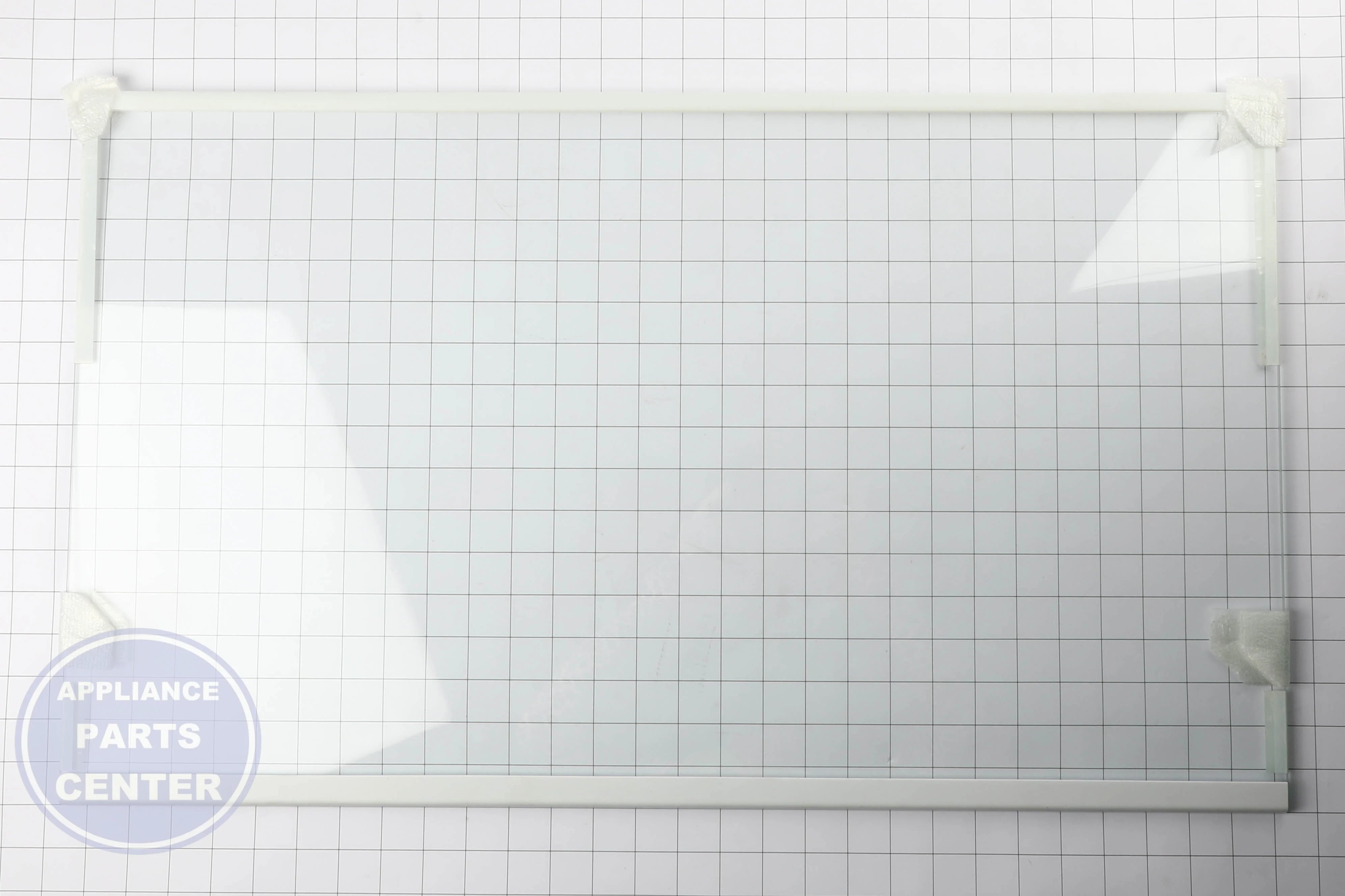 SAM Refrigerator ASSY SHELF GLASS-REF;RT6500M,21CU - Installation in RT6500M,21CU showing easy mounting points