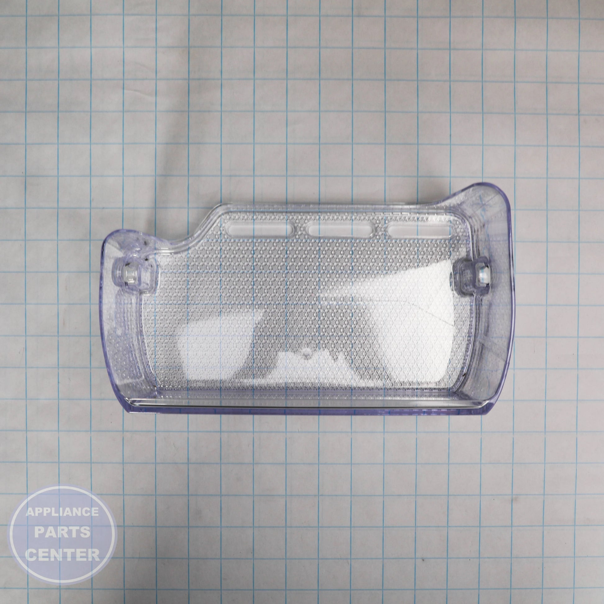 ASSY GUARD-FRE UP DOOR BIN MODULE;RS5300 - Side view with precise measurements