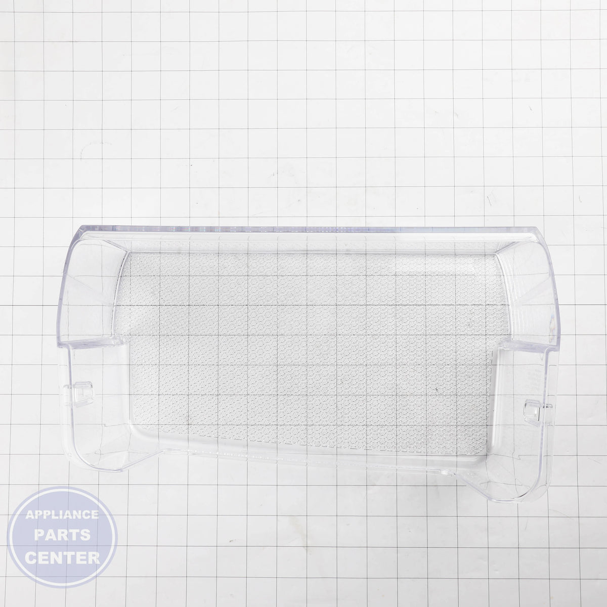 ASSY GUARD-REF LEFT DOOR BIN MODULE;RF60 DA97-20989A - Side view with precise measurements