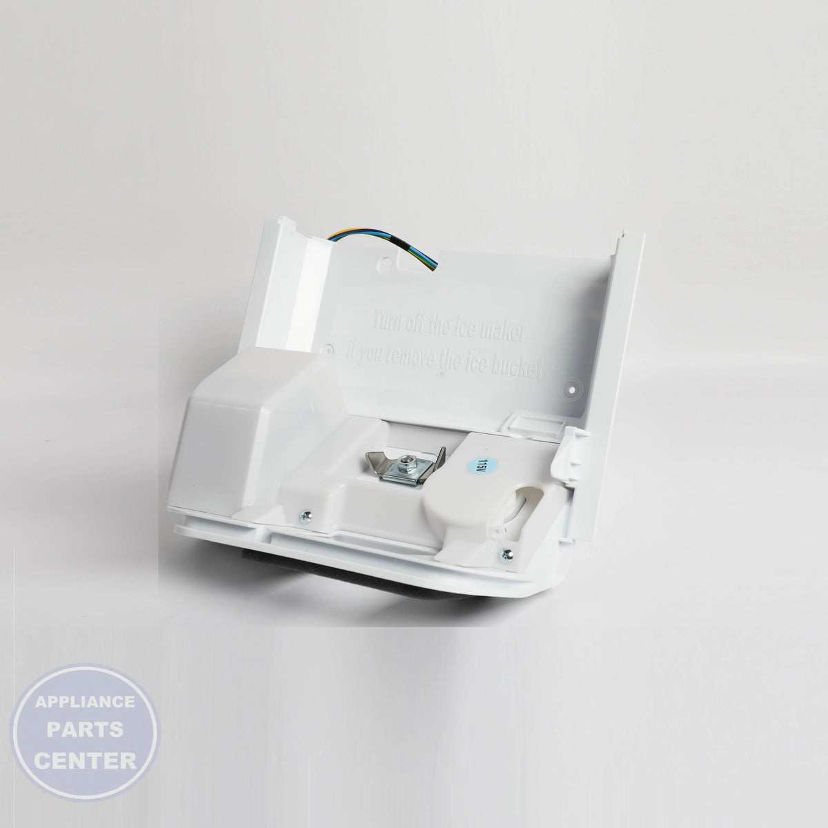 ASSY CASE AUGER MOTOR;RS5300T,INDOOR, 11 - Side view with precise measurements