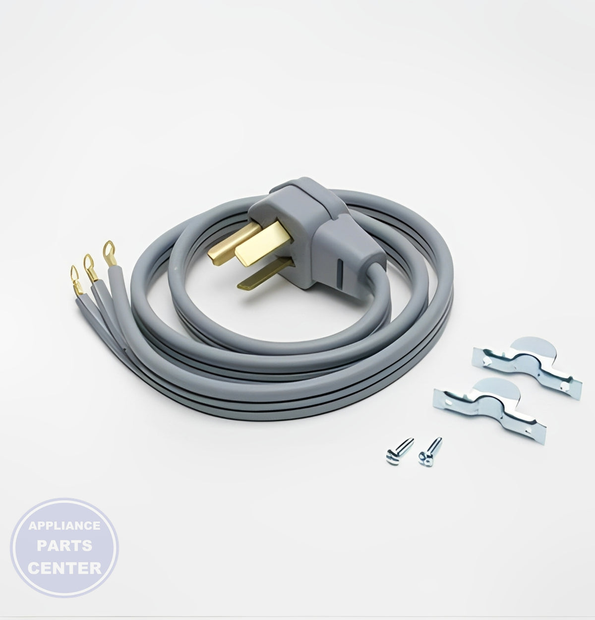 USD 5' 3 WIRE DRYER CORD 30 AMP - Side view with 30 amp capacity