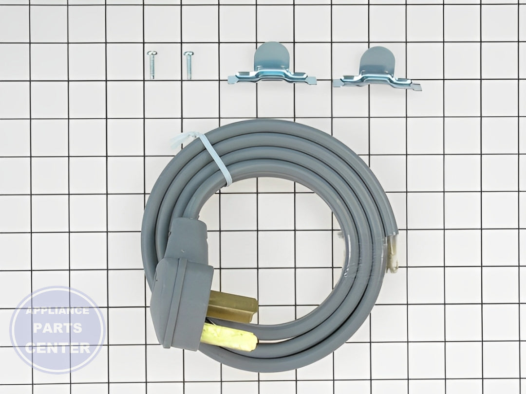 USD 6' 3 WIRE DRYER CORD 30 AMP DC3-30-6 - Detailed view of 3-prong design