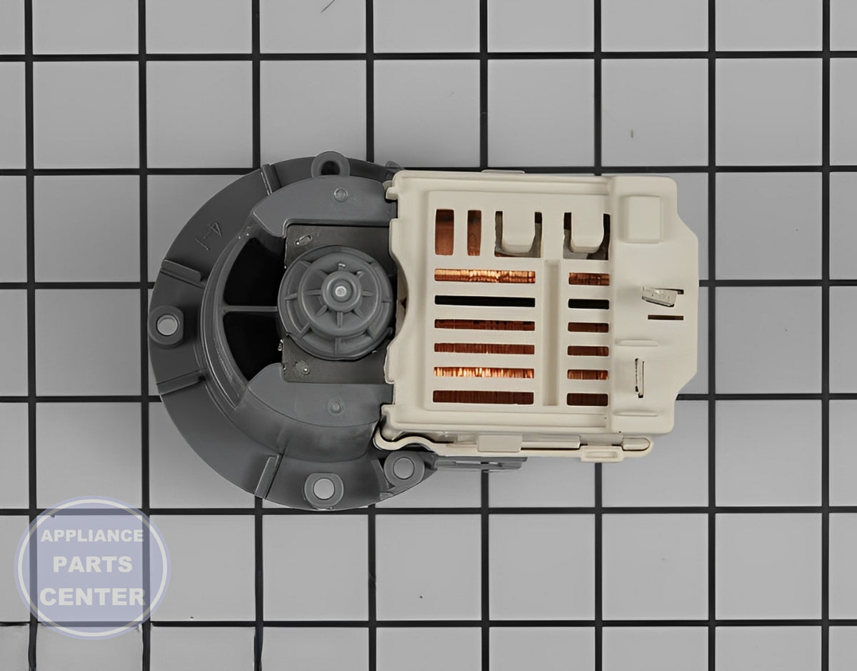 SAMSUNG WASHER WATER DRAIN PUMP DC31-00054D - Detailed view of high-quality technical details