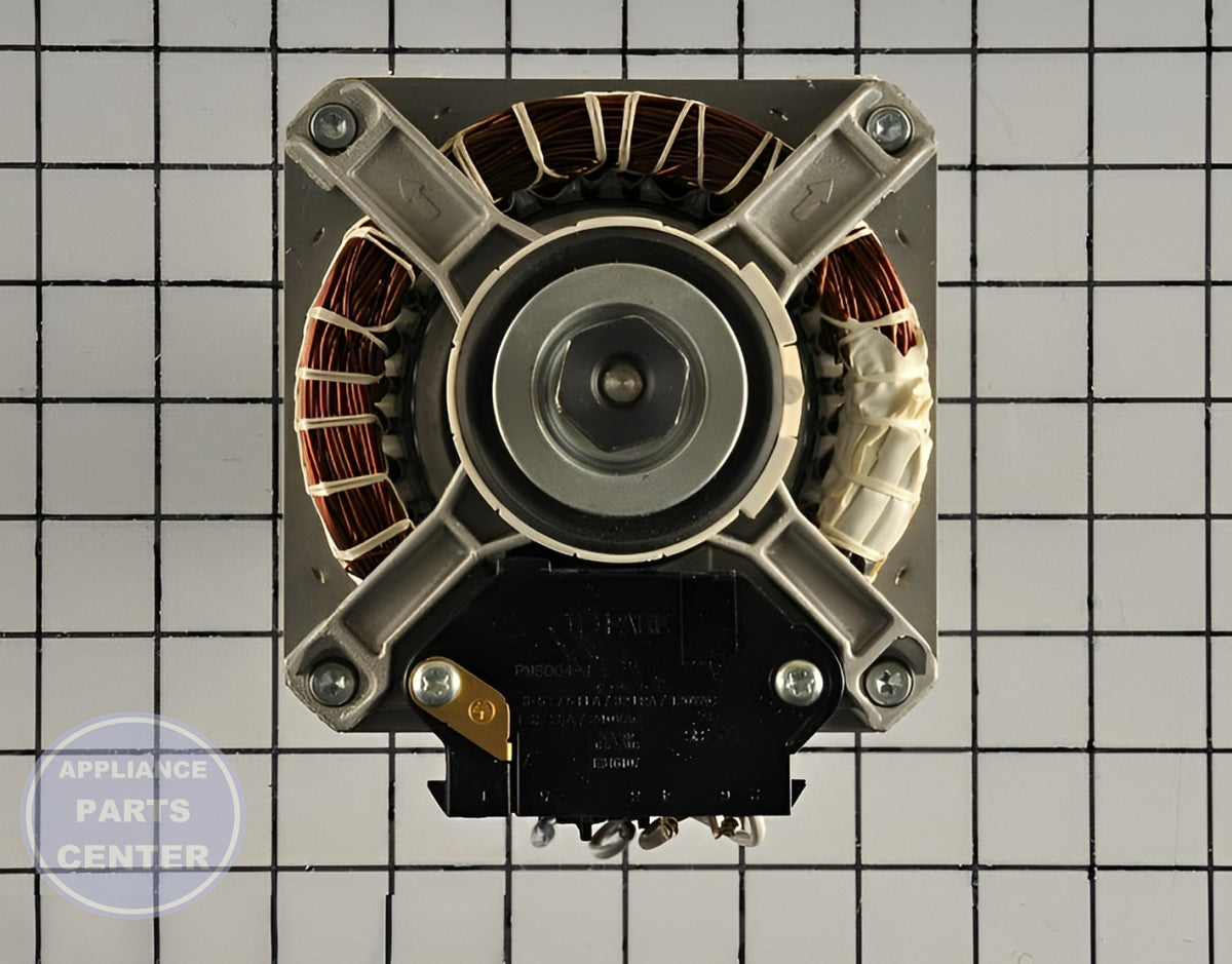 Drive Motor DC31-00055G - Detailed view of motor technical details