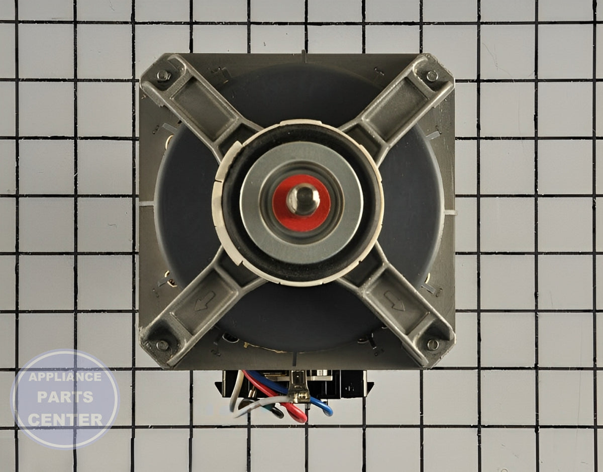 Drive Motor DC31-00055G - Side view with precise measurements