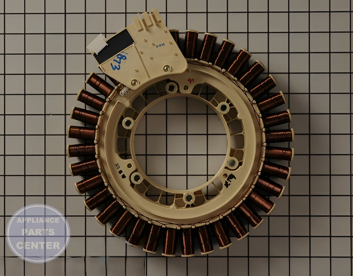SAMSUNG WASHER DRIVE MOTOR STATOR ASSEMBLY DC31-00111A - Detailed view of durable construction