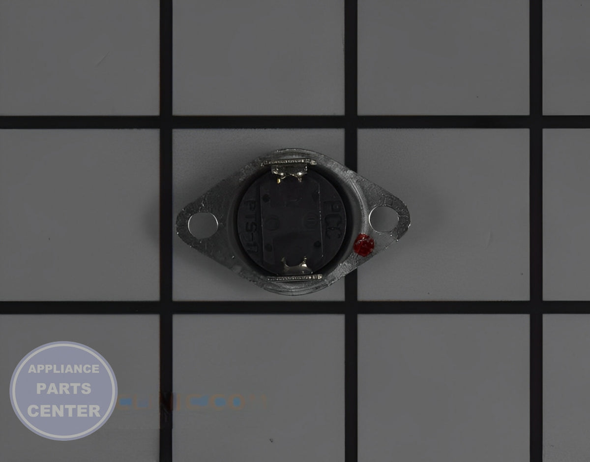 THERMOSTAT DC47-00016A - Side view with fuse, thermal fuse & breaker specs